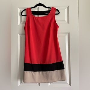 Block Shift Dress